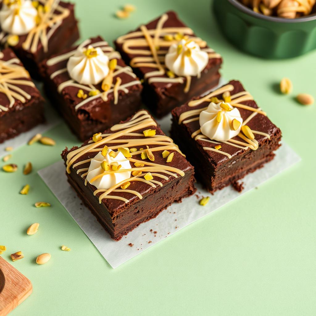 Dubai Chocolate Brownie Tray